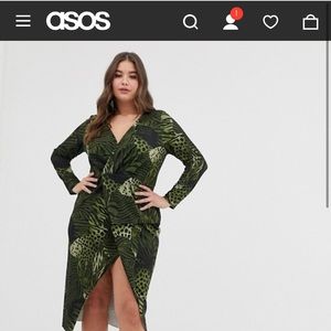 ASOS Jungle Print Dress